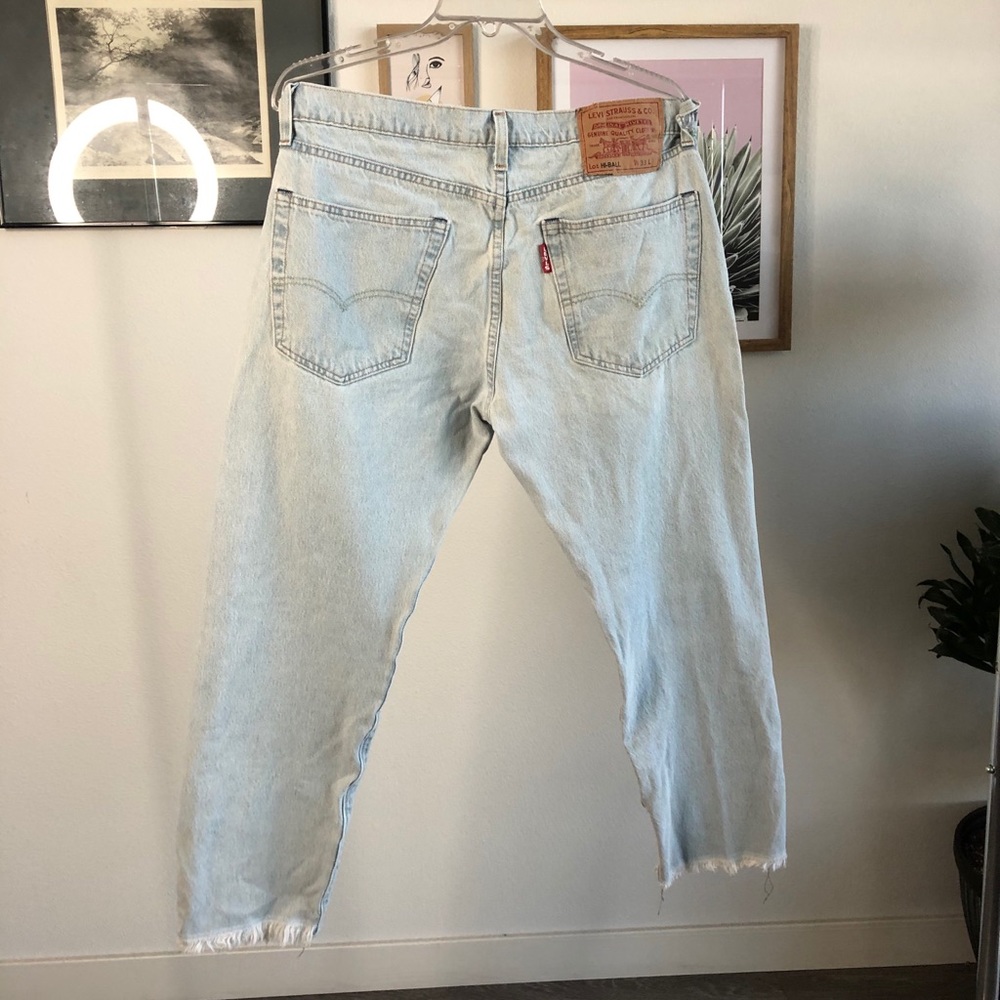 Levi’s Hi-Ball Light Wash Vintage Distressed Jeans